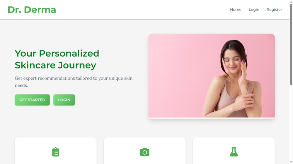Dr. Derma — AI skin analysis