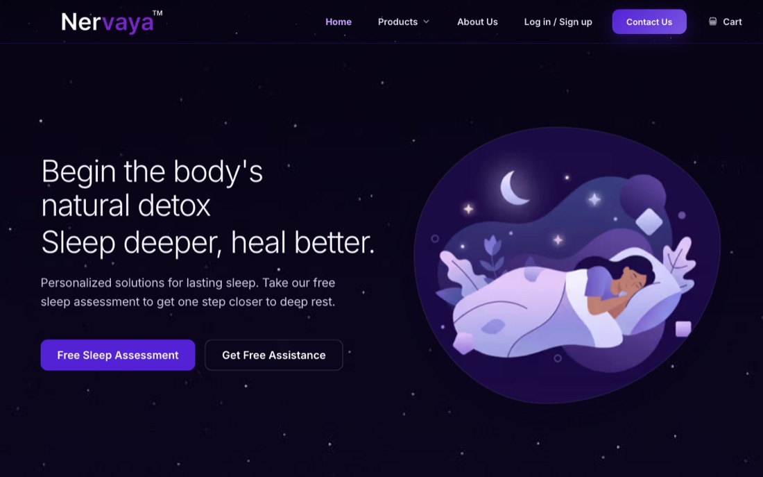 Nervaya — sleep & wellness SaaS